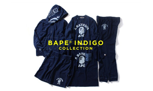 魅力靛蓝，BAPE® 发布 2016 年最新 “INDIGO” 系列