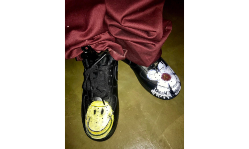 权志龙亲自示范，疑似 PEACEMINUSONE x Nike Air Force 1 Low 曝光