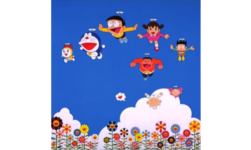 村上隆参与创作，哆啦 A 梦与当代艺术联展预告