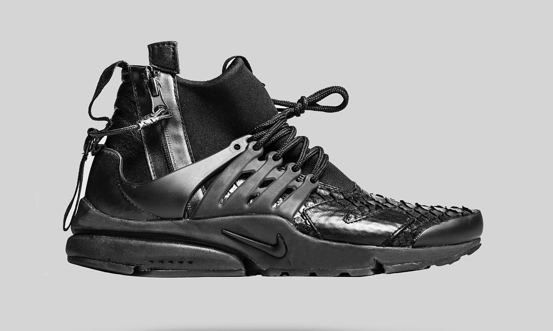 The Shoe Surgeon 定制版 ACRONYM® x NikeLab Presto Lux 鞋款开启预售