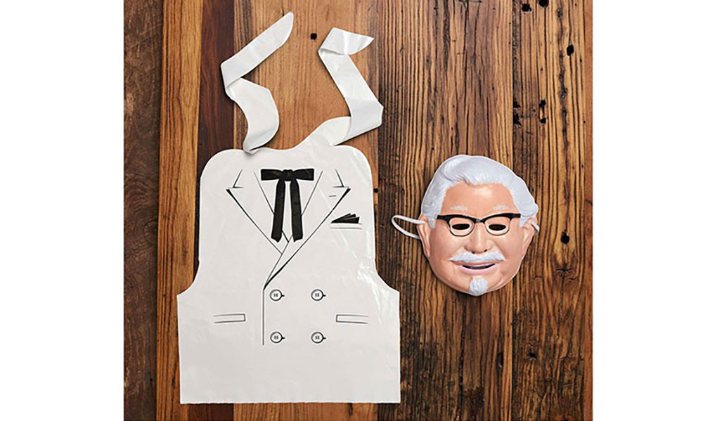 KFC 推出 “Sanders 上校” 万圣节套装