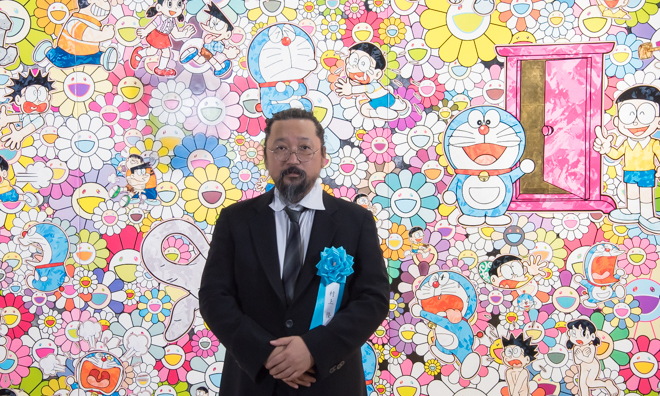 村上隆以 “哆啦 A 梦” 为灵感创作作品将在日本展出