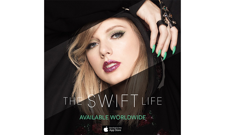 Taylor Swift 推出个人 App “The Swift Life”