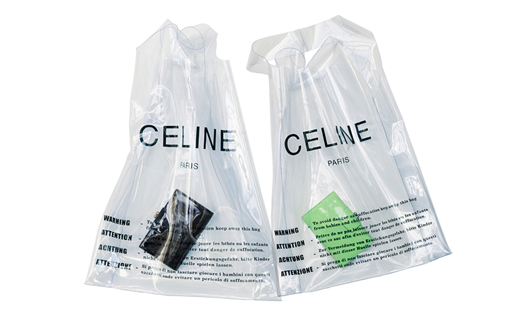 Céline 即将发售 “透明购物袋 + 钱包” 的包袋组合