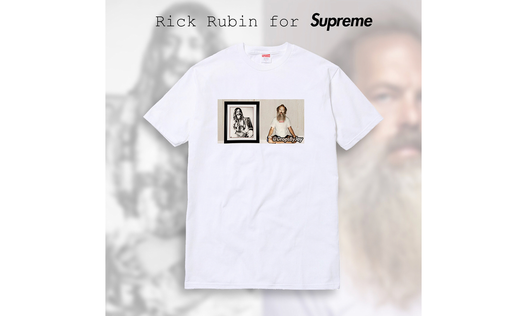 rick rubin supreme tee