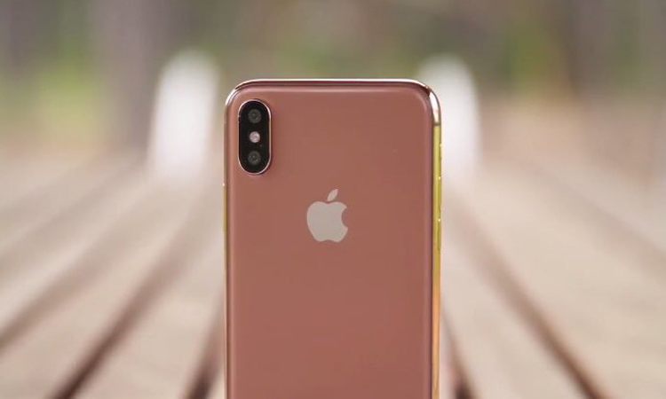 “果” 不其然，iPhone X 要推出的新配色叫 “腮红金”