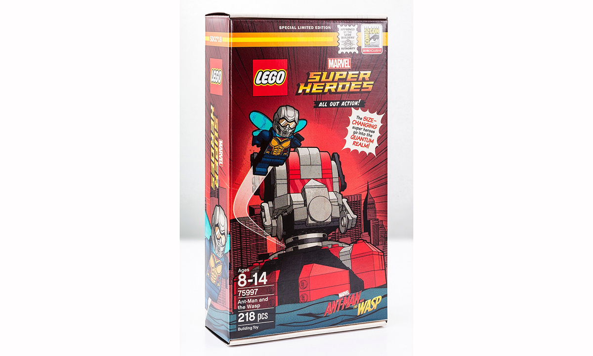 LEGO 发布漫威超级英雄系列“蚁人&黄蜂女”限定盒组