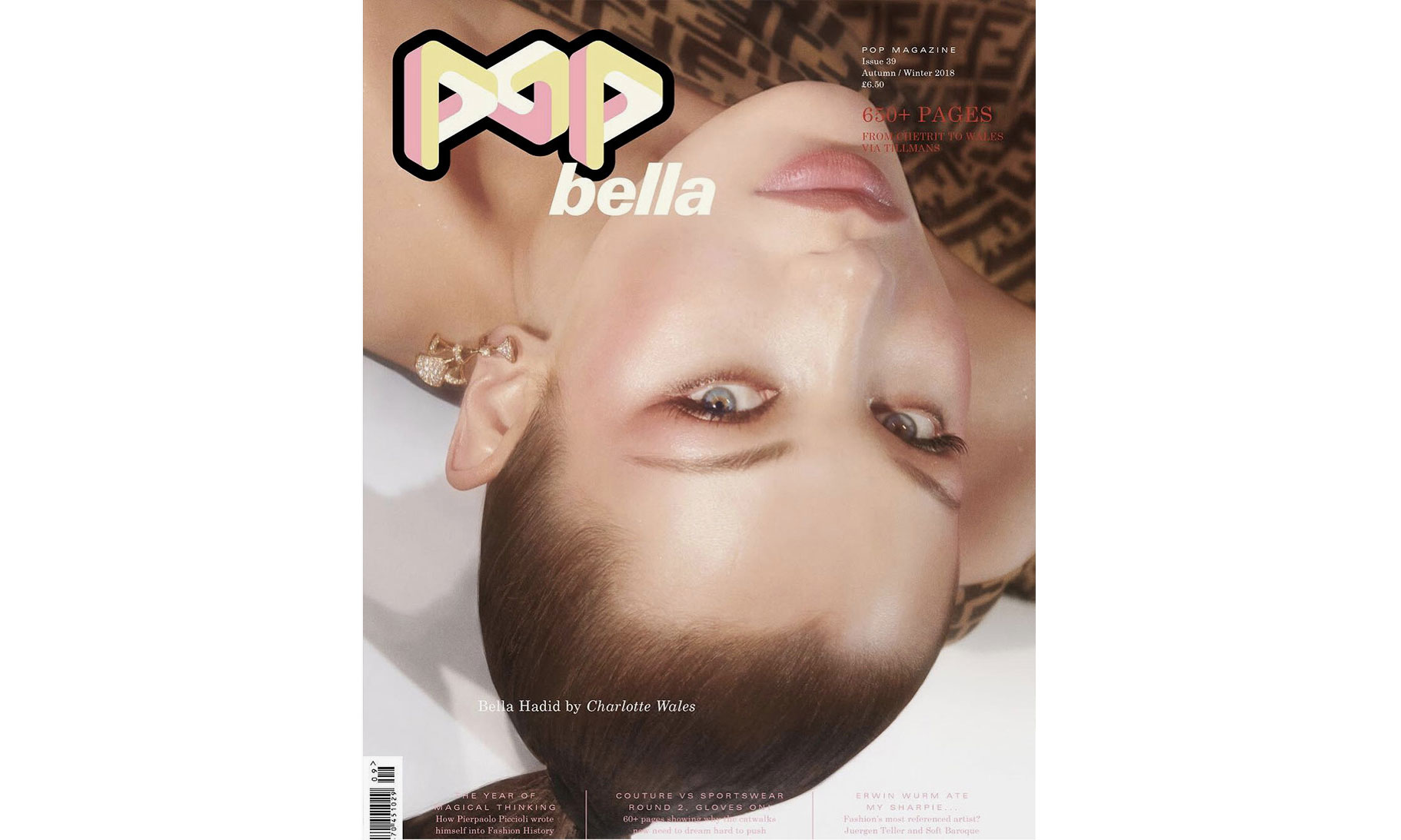 Bella Hadid 登上《POP》杂志封面