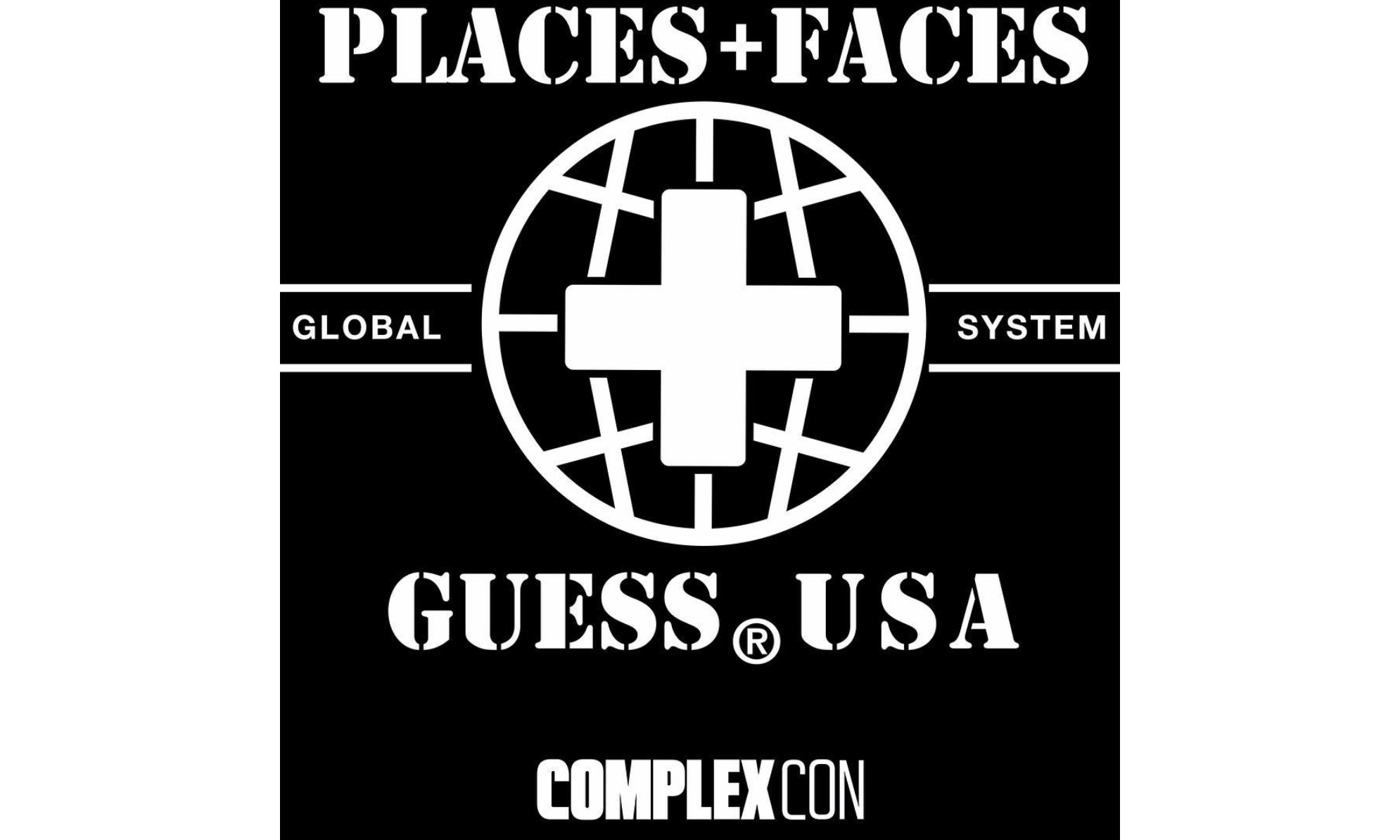 PLACES+FACES x GUESS 联名系列将在 ComplexCon 独占发售