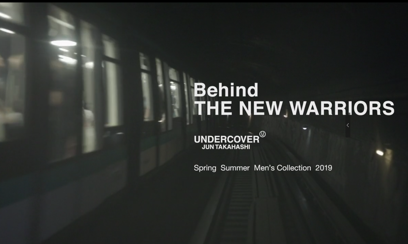UNDERCOVER 发布《The New Warriors》幕后纪录片