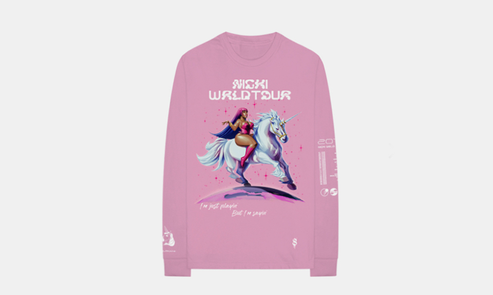 Nicki Minaj 发售 “The Nicki WRLD Tour” 巡演周边