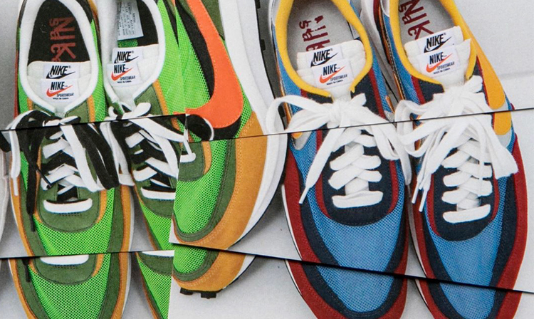 sacai x Nike 联名 “LDWaffle” 鞋款线上突击发售