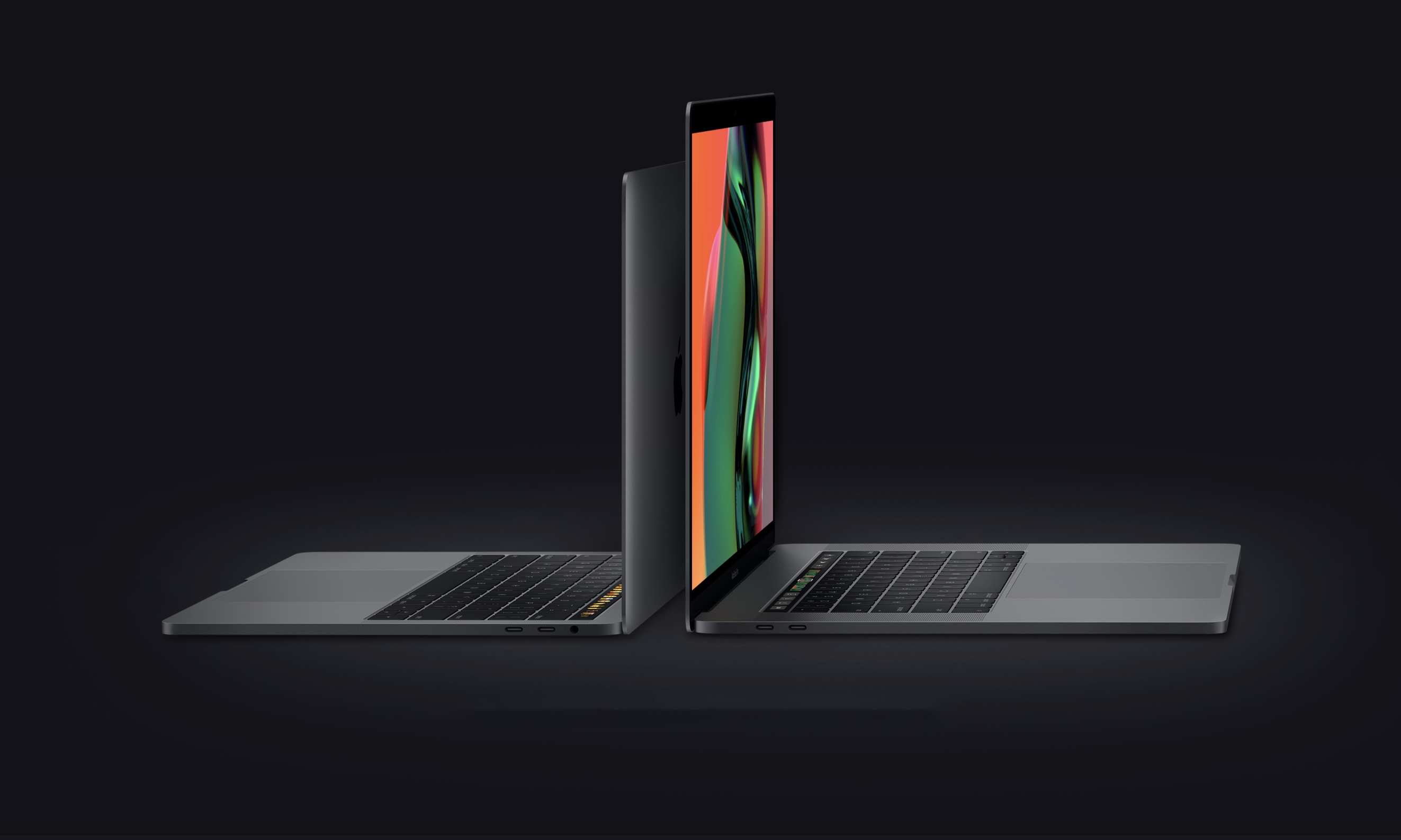苹果发布新款 8 核 MacBook Pro，改良蝶式键盘