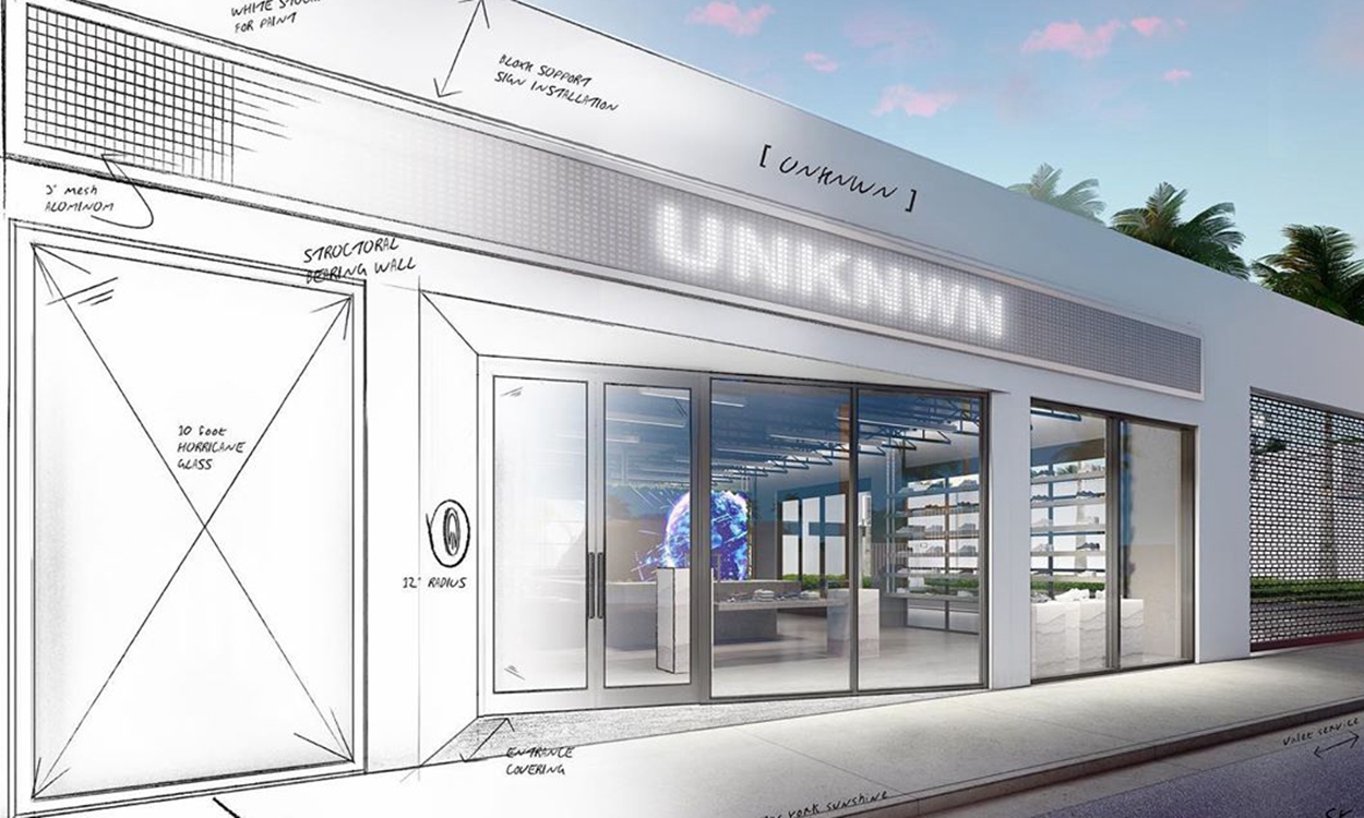 潮流名所 UNKNWN 将于迈阿密开设全新门店