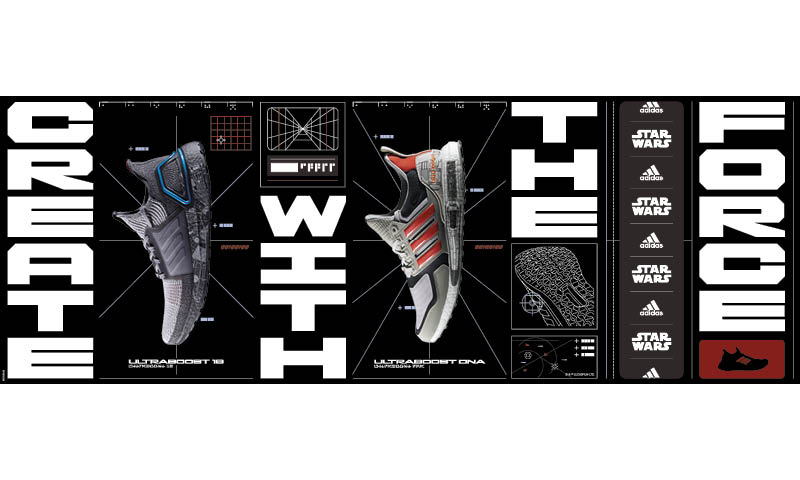 「原力」与你同在，adidas UltraBOOST 星球大战主题系列跑鞋登场