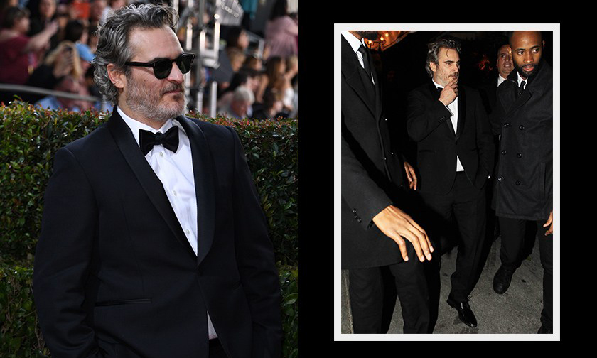 呼吁环保，Joaquin Phoenix 将只穿同一套西装出席所有颁奖活动