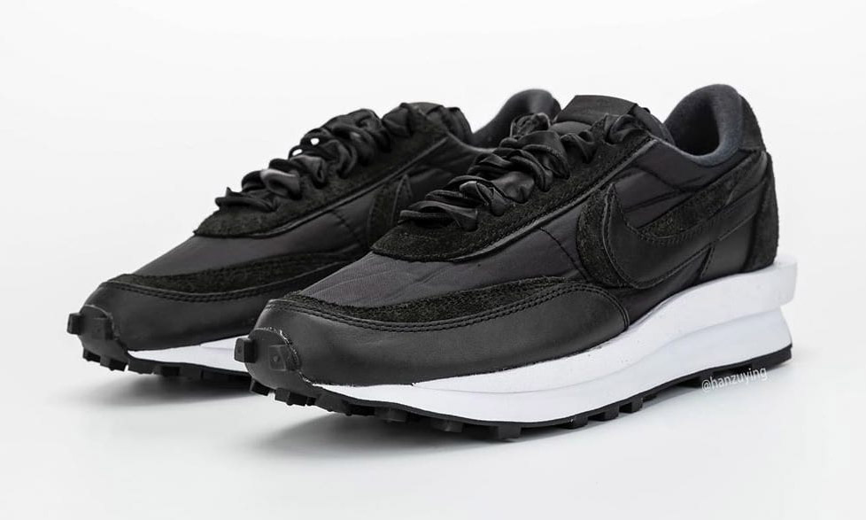 黑白两色新 sacai x Nike LDWaffle 将于下周发售