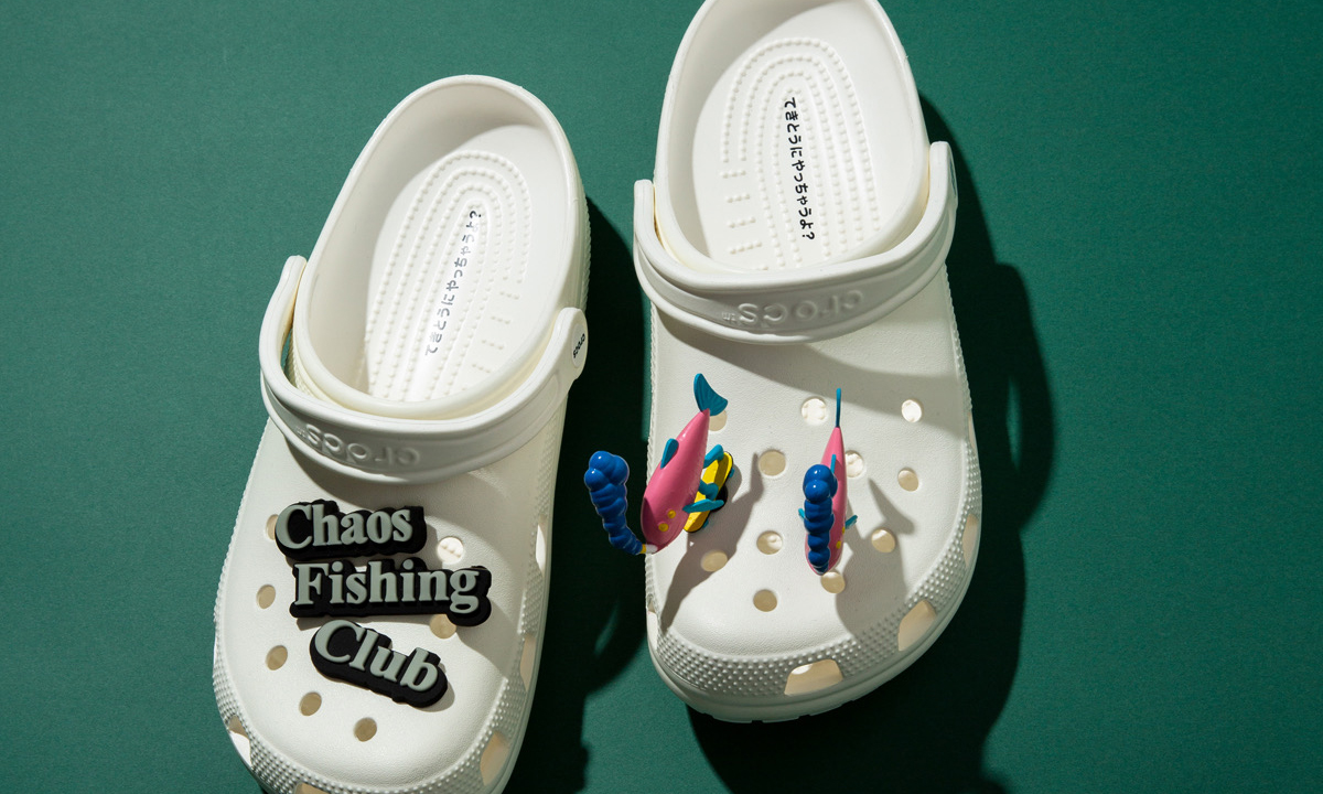 Chaos Fishing Club x Crocs 最新夜光 Classic Clog 鞋款即将市售