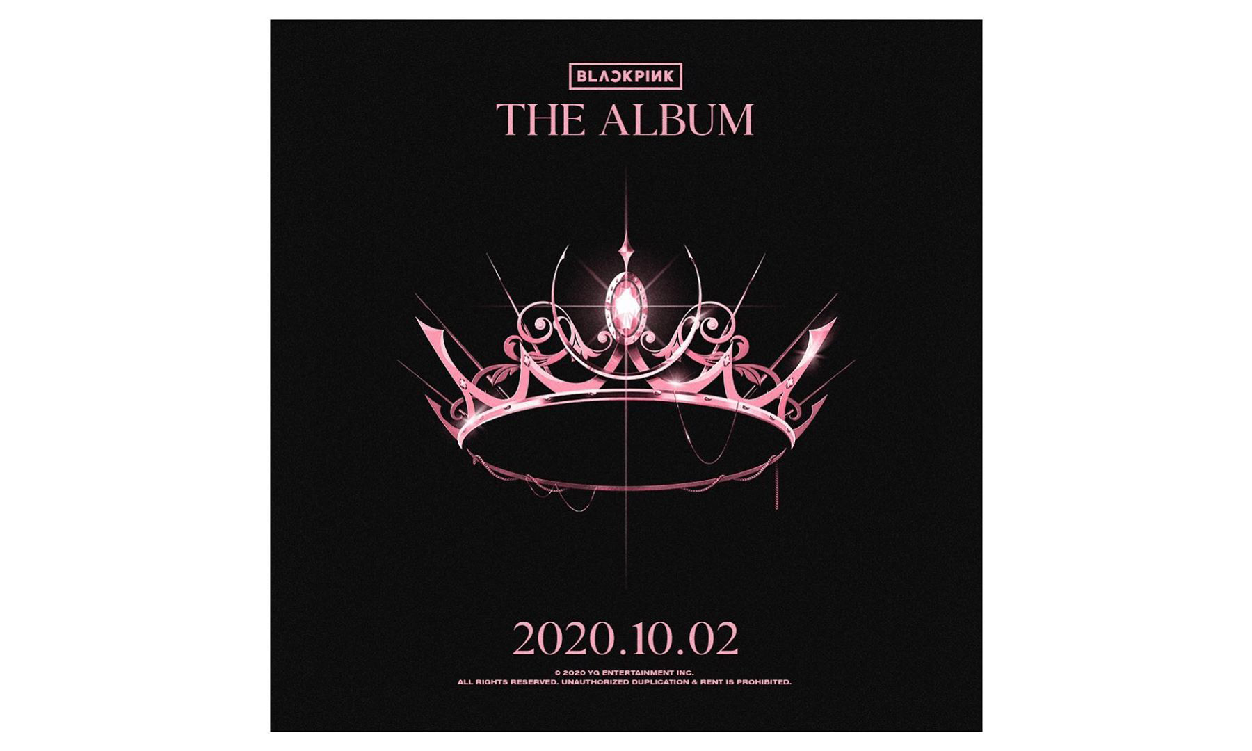 BLACKPINK 发布首张正规专辑预告