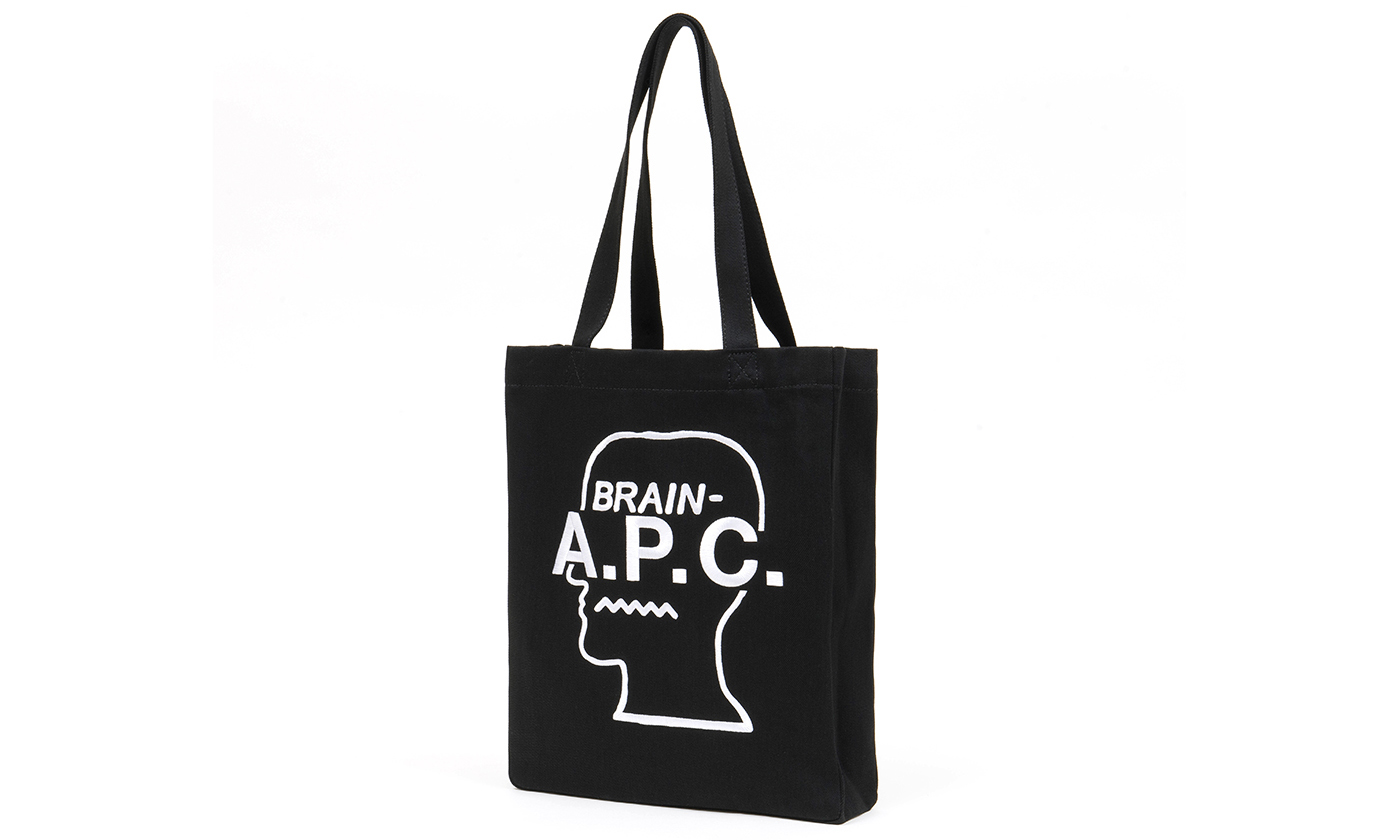 为慈善助力，A.P.C. x Brain Dead 发布联乘手提袋