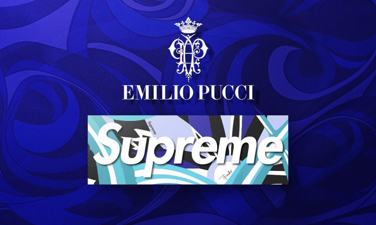 Supreme x Emilio Pucci  重磅合作系列即将来袭