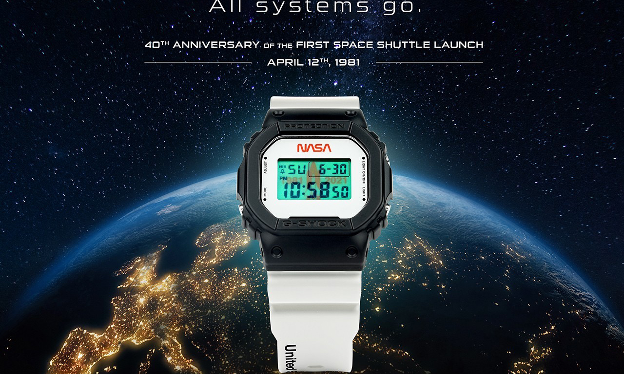 G-SHOCK 推出 NASA 特别纪念版腕表