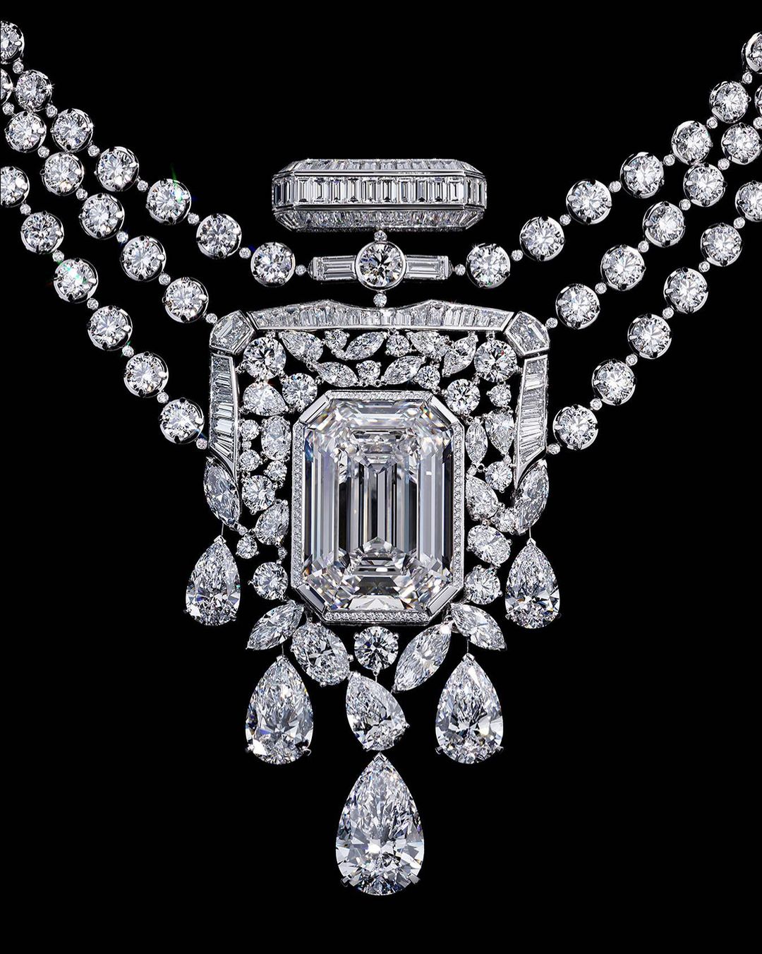 纪念 N°5 诞生百年，CHANEL 打造 55.55 克拉钻石项链 – NOWRE现客