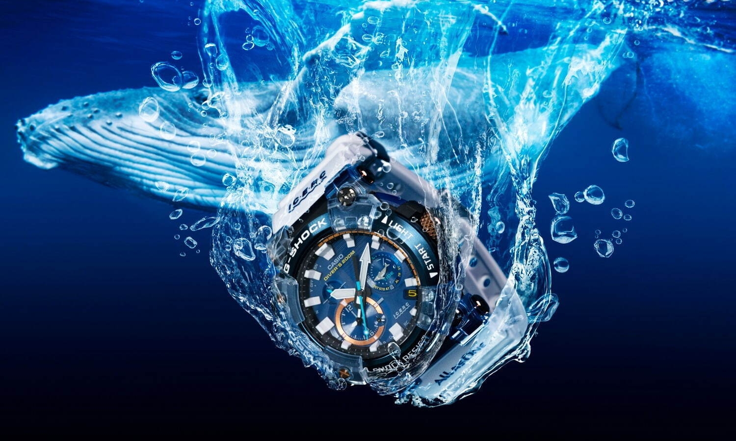 G-SHOCK & BABY-G 推出「海豚和鲸鱼」主题手表