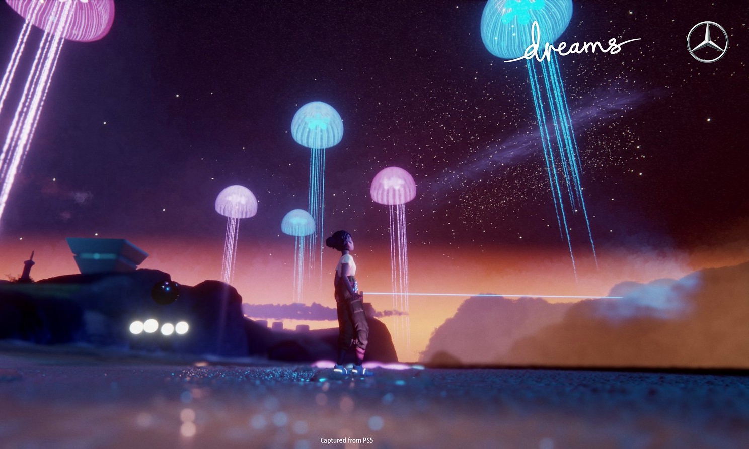SONY x Mercedes-Benz 发布创意游戏《Dreams》联动宣传片