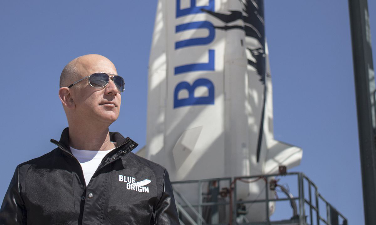 Jeff Bezos 即将开启太空旅行