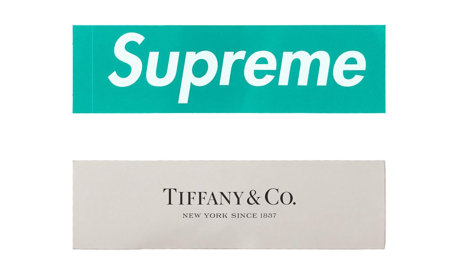 经典色调，Supreme x Tiffany & Co. 贴纸曝光