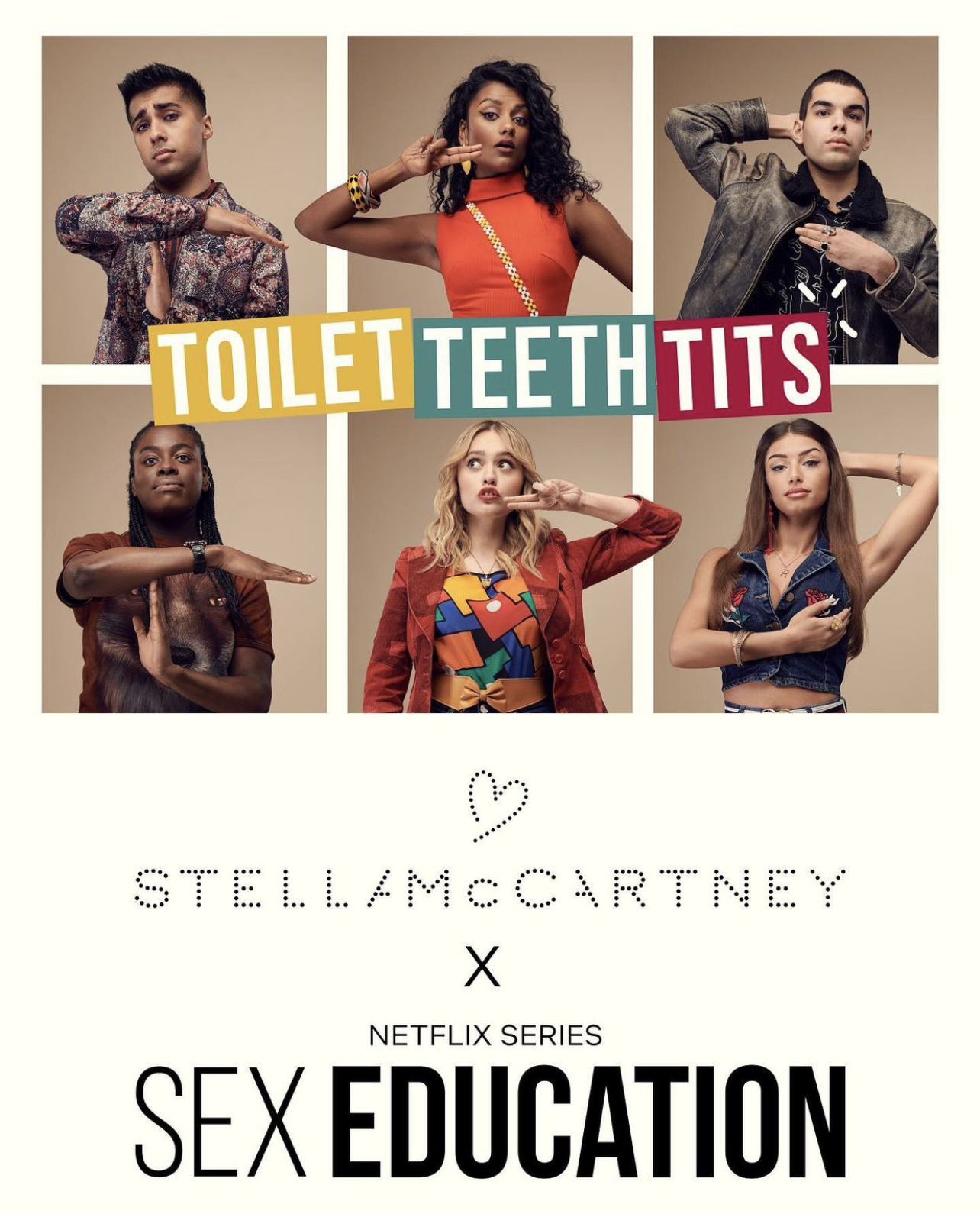 Stella McCartney 与 Netflix 合作共同推出《Sex Education》纪录片