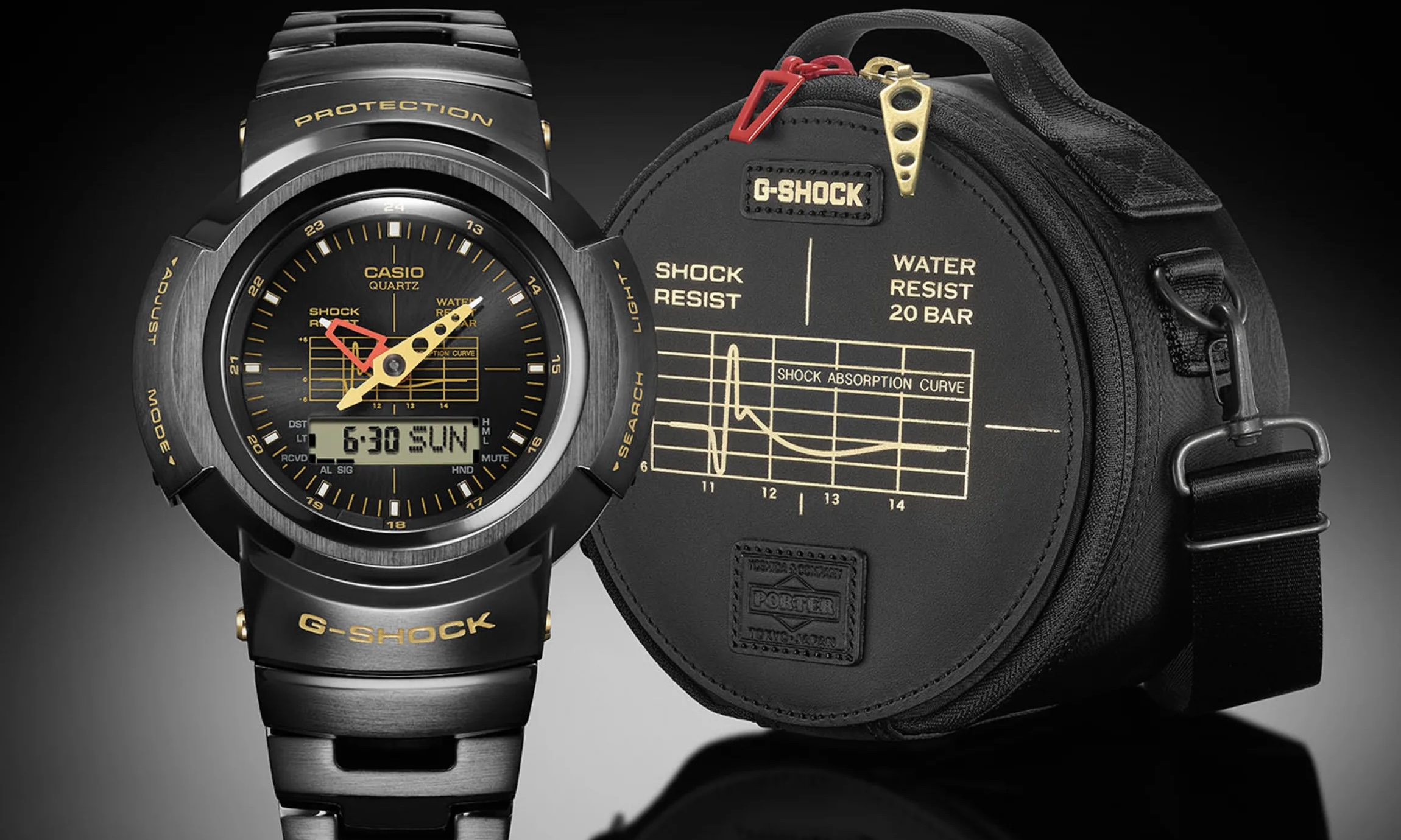 PORTER 与 G-SHOCK 合作推出限量版腕表