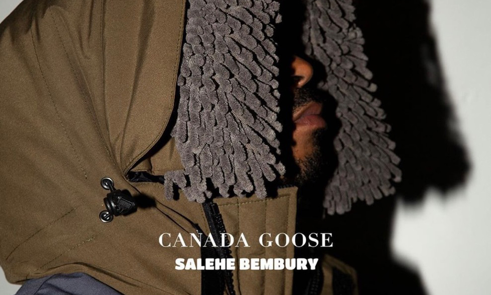 Salehe Bembury x CANADA GOOSE 联名系列即将发布