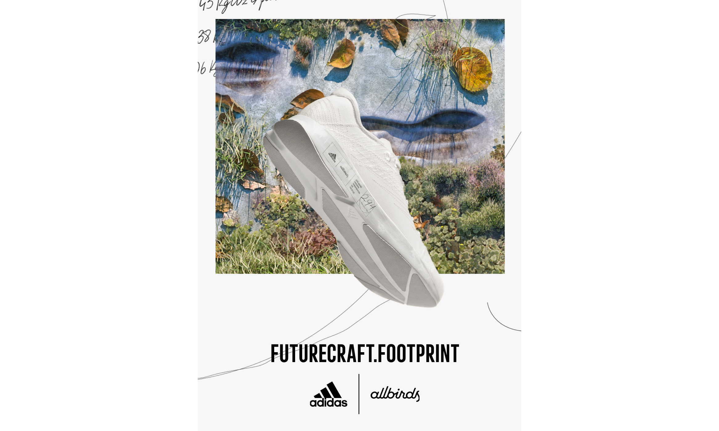 领先力推动低碳发展，adidas 携手 Allbirds 呈现 FUTURECRAFT.FOOTPRINT 跑鞋