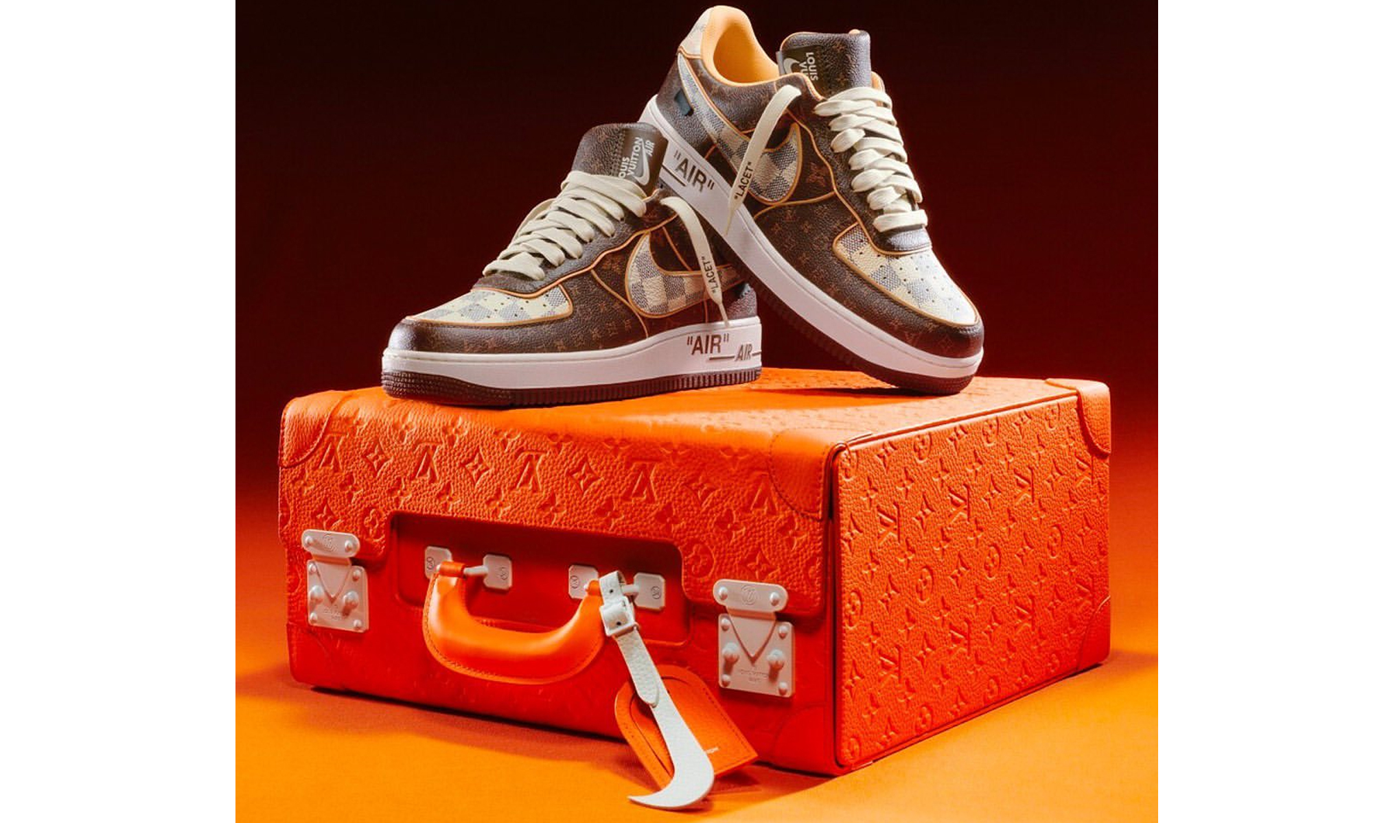 200 双 LOUIS VUITTON x Nike Air Force 1 独家鞋款将于下周在苏富比进行拍卖