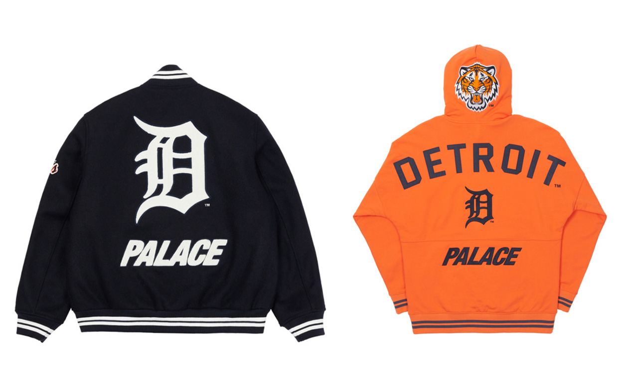 PALACE x Detroit Tigers 联名系列将于本周发售