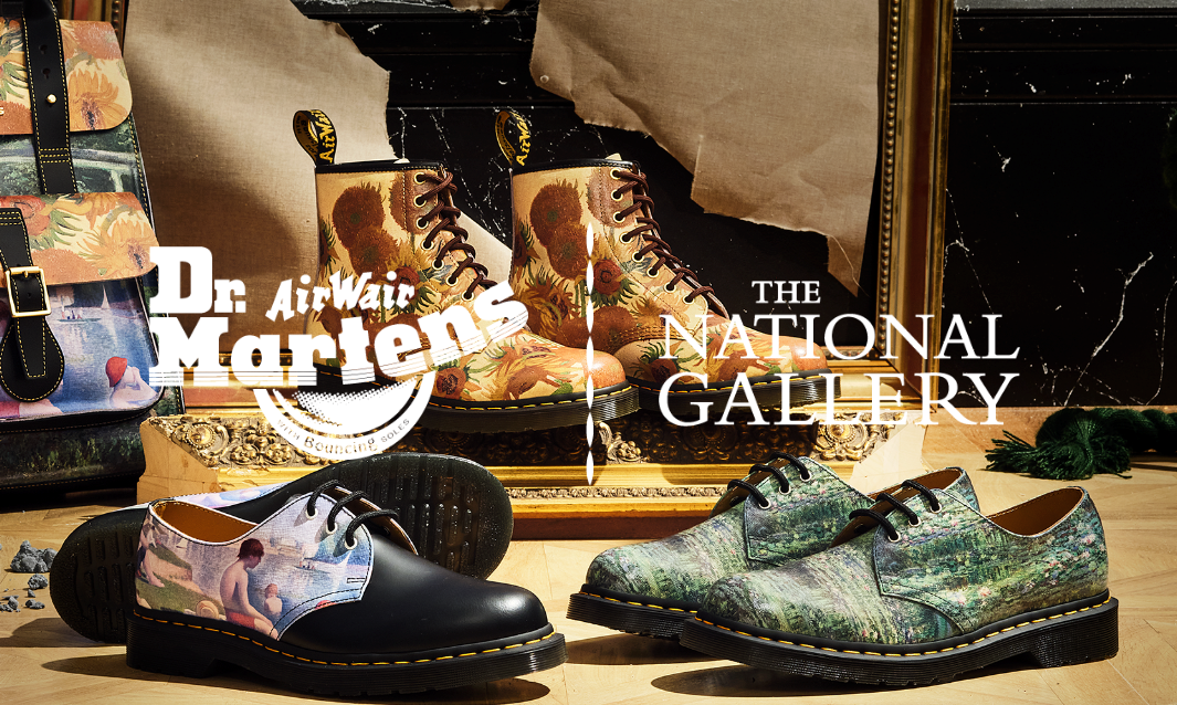 Dr. Martens 与伦敦国立美术博物馆推出合作鞋款