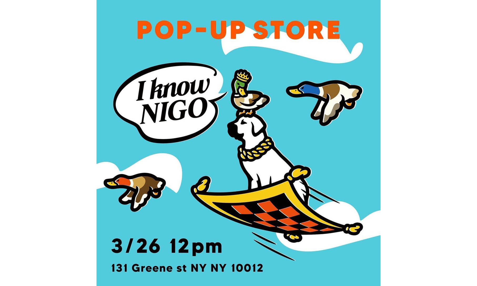 NIGO 将在纽约举办专辑限定 Pop-up