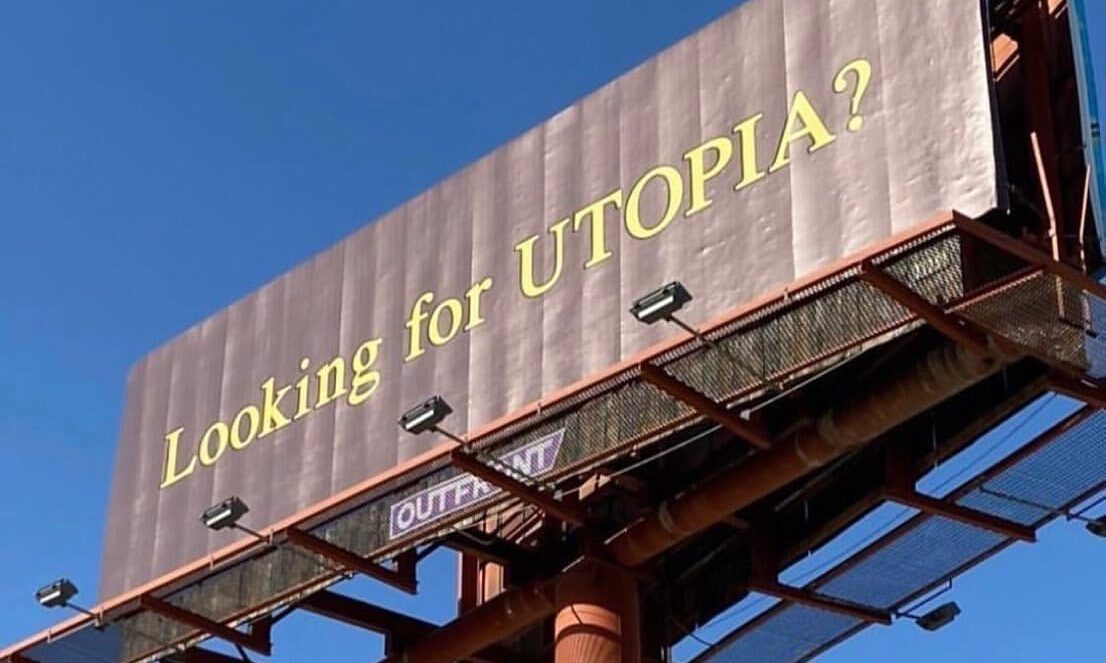 加利福尼亚出现 Travis Scott 新专辑《UTOPIA》宣传广告牌