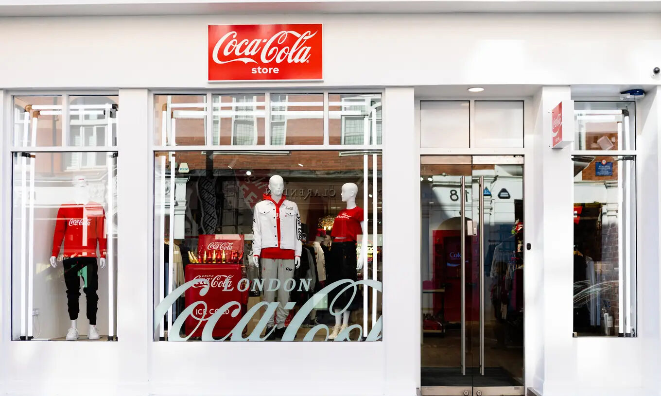 可口可乐开设首个欧洲时尚中心店