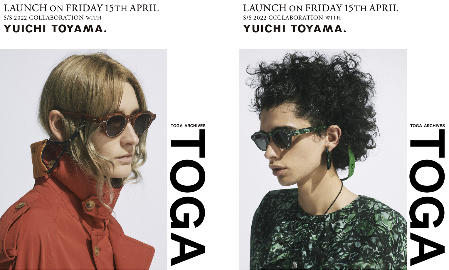 TOGA x YUICHI TOYAMA 合作系列发布
