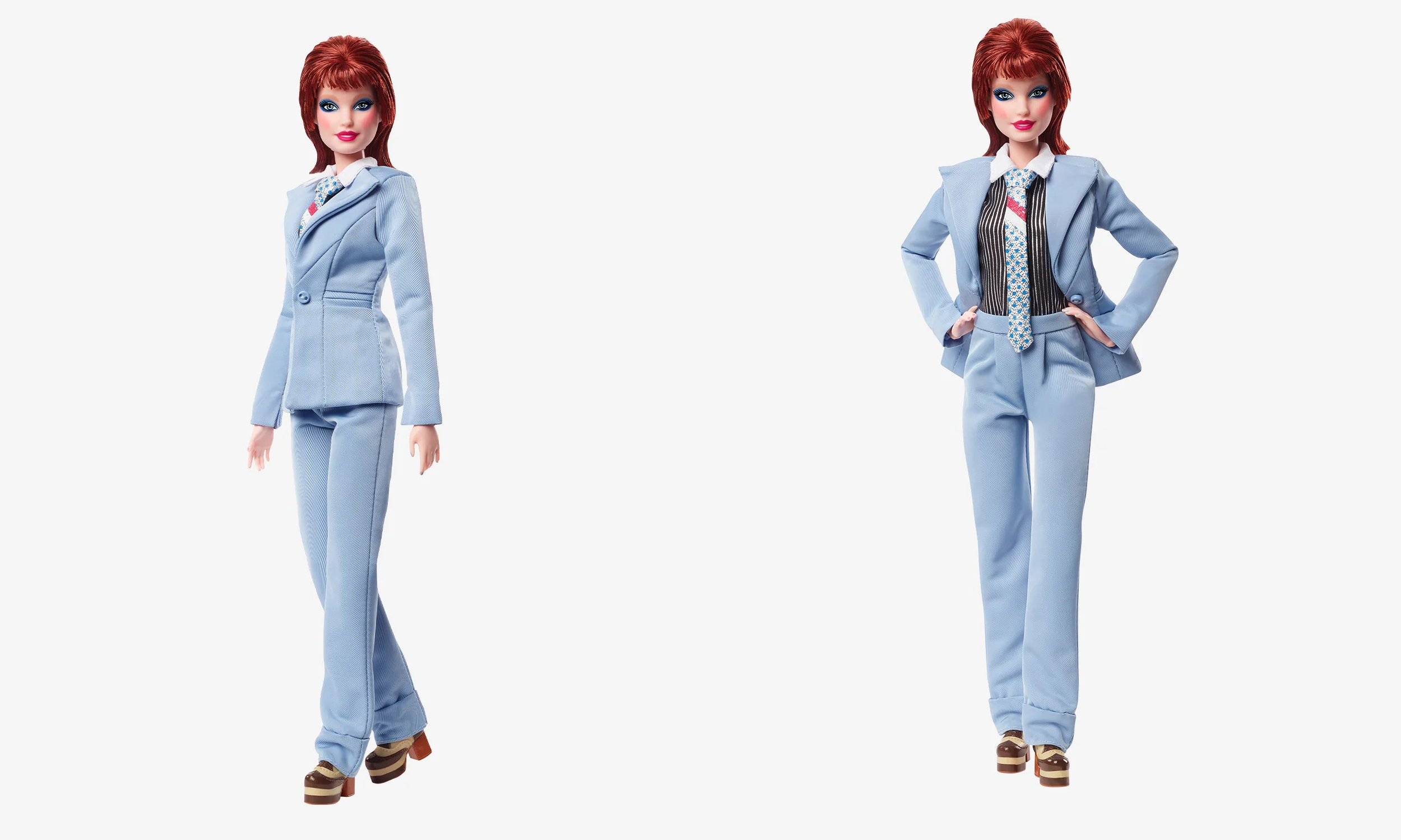 为纪念 David Bowie，美泰再度推出致敬版的芭比娃娃