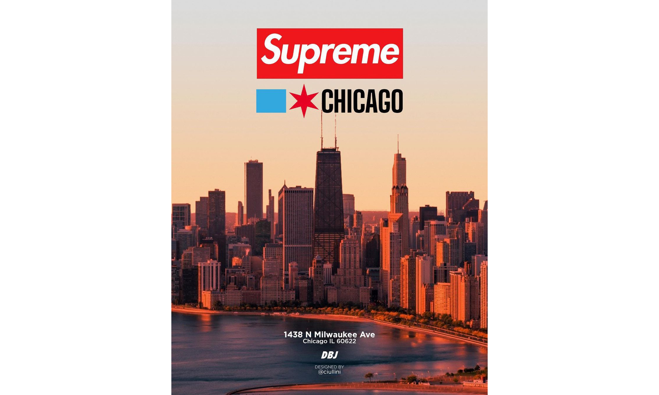 Supreme 将在芝加哥开设新店