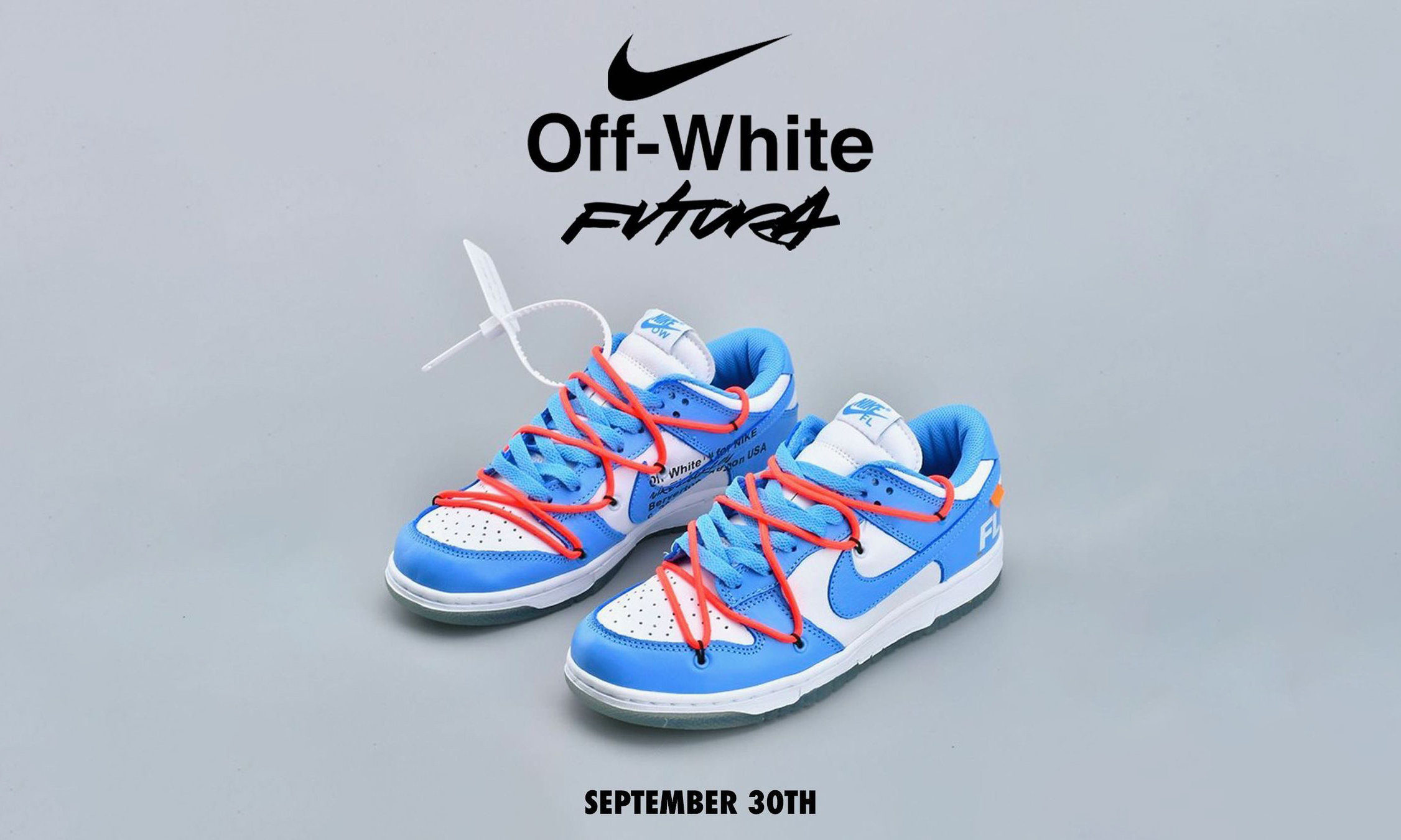 Off-White™ x Futura  x Nike Dunk Low 或将迎来发售