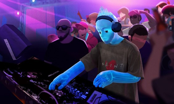 ©SAINT Mxxxxxx 2022 秋冬系列由虚拟艺术家 WADE 演绎