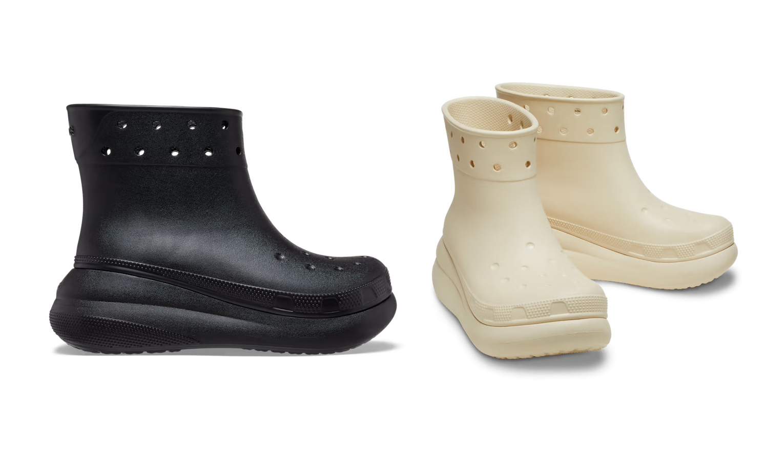 BALENCIAGA 版平替，Crocs 推出靴款新品