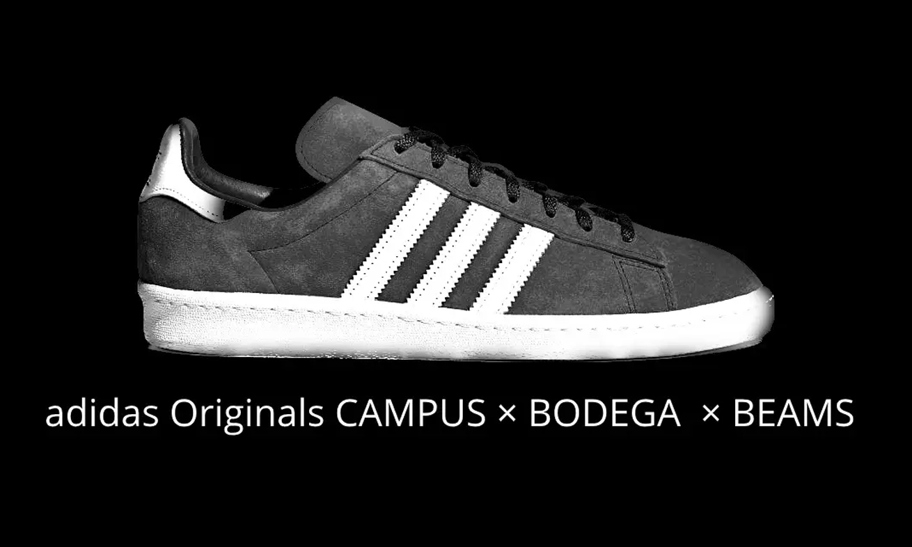 BEAMS x Bodega x adidas Originals CAMPUS 合作鞋款即将来袭