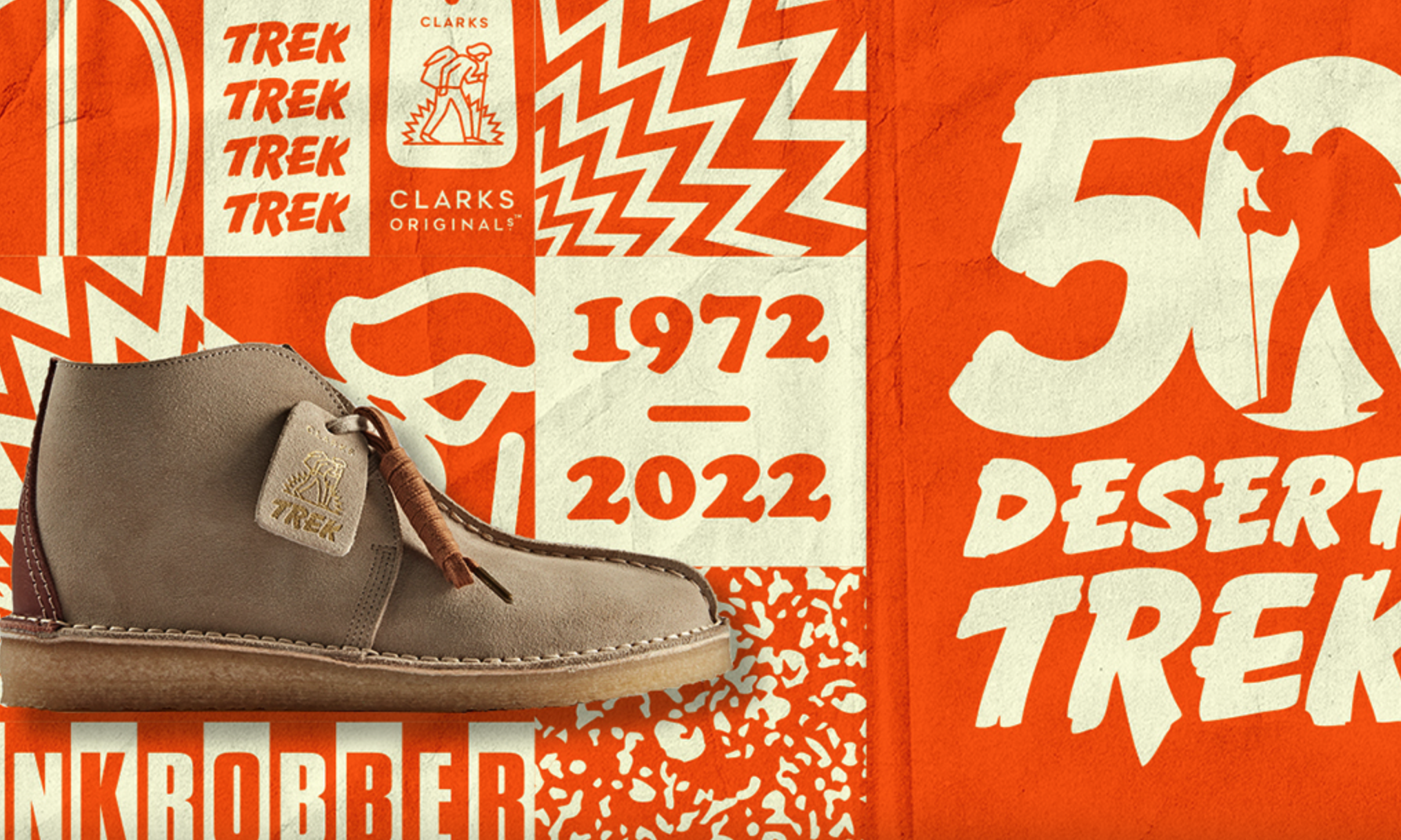 Clarks Originals 推出特别纪念鞋款「Trek Hi 50th」 