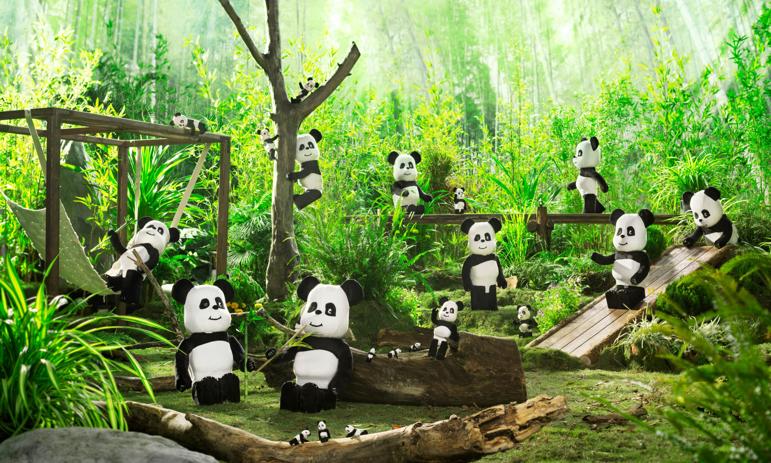 CLOT x MEDICOM TOY BE@RBRICK PANDA 大熊猫登场